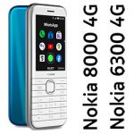 معرفی Nokia 6300 4G و Nokia 8000 4G – فیچرفون‌هایی با شبکه‌های اجتماعی و دستیار صوتی
