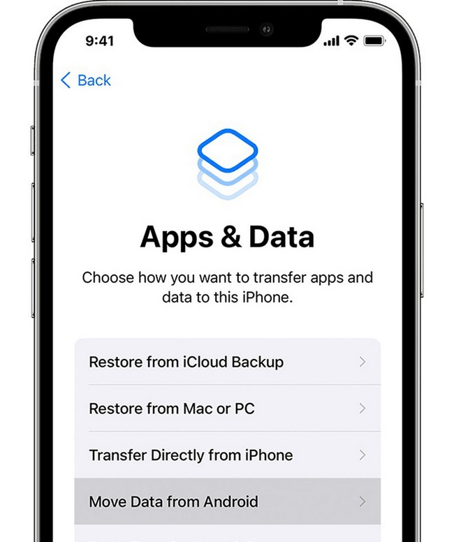انتقال پیام واتساپ از اندروید به iOS
