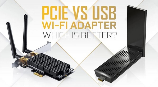 تفاوت کارت های شبکه وایرلس PCI-e با کارت شبکه وای فای USB