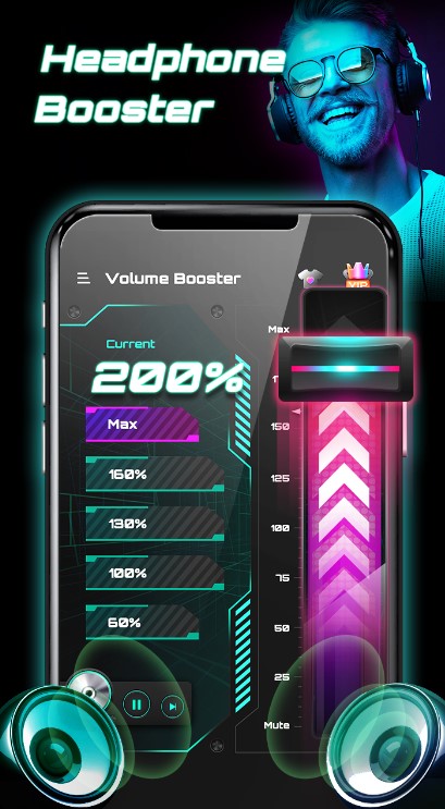 Max Volume Booster؛ برنامه افزایش صدای گوشی تا دو برابر