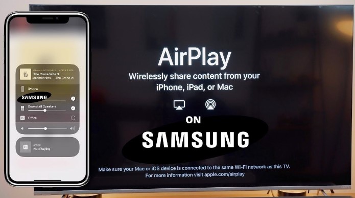  چطور می‌توان گوشی اپل را به تلویزیون سامسونگ متصل کرد؟